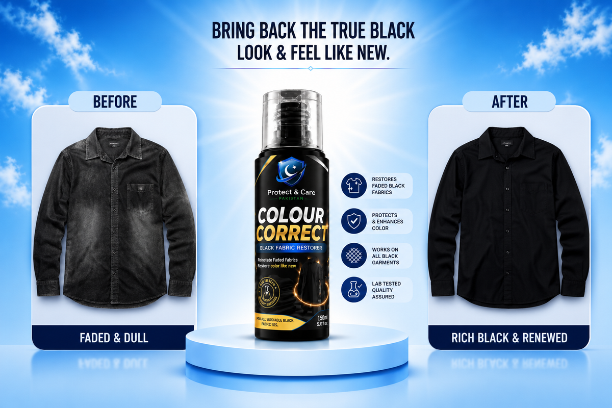 Colour Correct Black Fabric Restorer